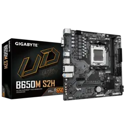 GIGABYTE B650M S2H, DDR5, SATA3, USB3.2Gen1, DP, AM5 mATX