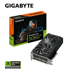 GIGABYTE GIGYTE GEFORCE RTX 5060 TI WINDFORCE OC 16G, 16GB GDDR7, PCI-E 5.0