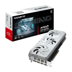 GIGABYTE graphics card Radeon RX 9070 XT GAMING OC ICE - 16 GB GDDR6 OC
