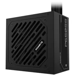 GIGABYTE PSU GP-P650SS, 650W 80Plus Silver, 230V EU, ATX 3.0 (3.1), 120mm Fluid Dynamic Bearing fan, Active PFC, Flat cable, +12v Rail, OVP/OPP/SCP/UVP/OCP/OTP, Black