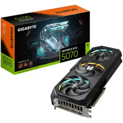 GIGABYTE Video Card NVIDIA GeForce RTX 5070 GAMING OC 12G (12GB GDDR7/192bit, PCI-E 5.0, Recommended PSU 750W, 16Pin Power connector, 3x DP, 1x HDMI)