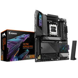 GIGABYTE X870E AORUS PRO, DDR5, SATA3, USB4, DP, 2.5GbE, WiFi 7, AM5 ATX