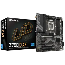 GIGABYTE Z790 D AX, DDR5, SATA3, USB3.2Gen2x2, DP, 2.5GbE, LGA1700 ATX