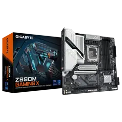 Gigabyte Z890M Gaming X, DDR5, SATA3, DP, 2.5GBE, LGA1851 MATX