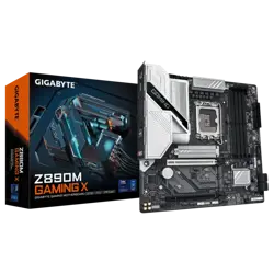 Gigabyte Z890M Gaming X, DDR5, SATA3, DP, 2.5GBE, LGA1851 MATX