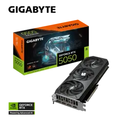 Grafična kartica GIGABYTE GeForce RTX 5050 Gaming OC 8G, 8GB GDDR6, PCI-E 5.0