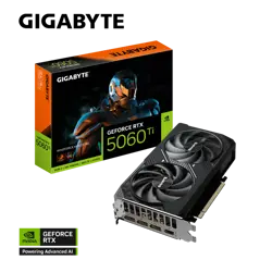 Grafična kartica GIGABYTE GeForce RTX 5060 Ti Windforce MAX OC 8G, 8GB GDDR7, PCI-E 5.0