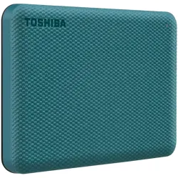 HDD Extern TOSHIBA CANVIO Advance 1TB, 2.5", USB 3.2 Gen1 (5Gbit/s), Backup and Security software, Textured Green, 149g