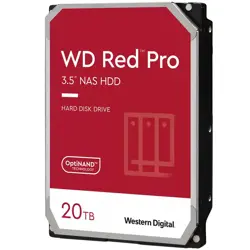 HDD NAS WD Red Pro 20TB CMR, 3.5, 512MB, 7200 RPM, SATA, TBW: 550