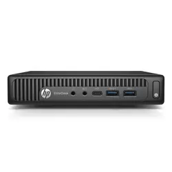 HP EliteDesk 800 G2 DM; Core i3 6100T 3.2GHz/8GB RAM/256GB SSD PCIe;Intel HD Graphics/Win 10 Pro 64-bit