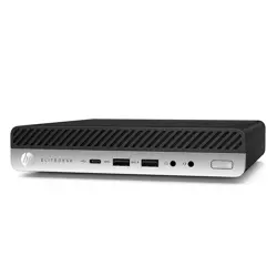 HP EliteDesk 800 G3 DM; Core i5 7500 3.4GHz/8GB RAM/256GB SSD;Intel HD Graphics/Win 10 Pro 64-bit