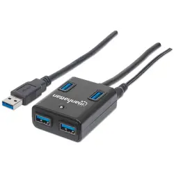 INT MH SuperSpeed USB 3.0 Hub, 4 Ports, AC/Bus Power 162302