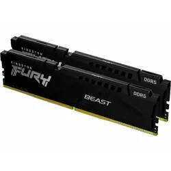 Kingston DDR5 32GB 6000 MHz, 2x16 FURY BEAST BLACK