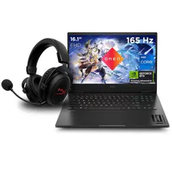 Laptop HP Omen Gaming Laptop 16-wf0008ns + Hyperx Cloud 2 Core Wireless / i7 / RAM 32 GB / SSD Pogon / 16,0″ WQHD