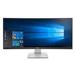 LCD Dell 34" U3415Wb Curved; black/silver;3440x1440, 1000:1, 300cd/m2, HDMI, DisplayPort, miniDP, USB Hub, Speakers, AG