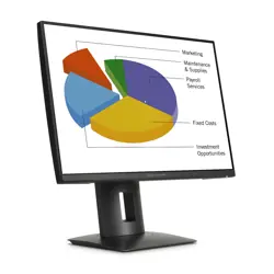 LCD HP 24" Z24n; black;1920x1200, 1000:1, 300 cd/m2, DVI, HDMI, DisplayPort, miniDP, USB Hub, AG