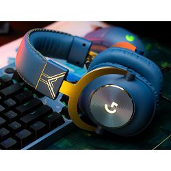Logitech G PRO X 7.1 gaming slušalice, LOL, crne