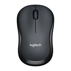 Logitech M220 Silent, optički miš, crno sivi