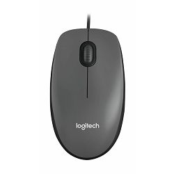 Logitech M90 žičani optički miš, crna