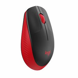 Logitech M190 bežični optički miš, crveni