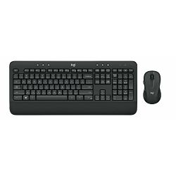 Logitech MK545 bežična tipkovnica i miš, crna