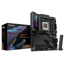 GIGABYTE Mainboard X870E AORUS PRO X3D - ATX - Socket AM5 - AMD X870E