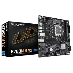 GIGABYTE Mainboard B760M H V2 - Micro ATX - Socket LGA1700 - Intel B760 Express