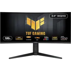 MON 34 AS VG34VQL3A TUF Gaming Curved 180Hz Curved VA DP HAS