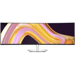 Monitor DELL UltraSharp U4924DW 49" Curved, 5120x1440, Dual QHD, IPS Antiglare, 32:9, 2000:1, 350 cd/m2, 8ms/5ms, 178/178, DP, 2xHDMI, 4xUSB-C (1xDP), 5xUSB-A (1xBC), Audio line out, RJ-45, Tilt, Swiv