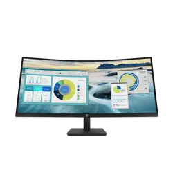 Monitor HP P34hc G4 86,4 cm (34″) 3440x1440 (UWQHD) VA LED 100 Hz ukrivljen