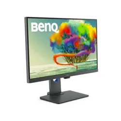 Monitor LED 27" BenQ PD2705Q, QHD 2560x1440, IPS, 5ms, 100% sRGB, HDR, HDMI, DP, USB C, USB 3.1x4, Pivot, HAS, Swivel