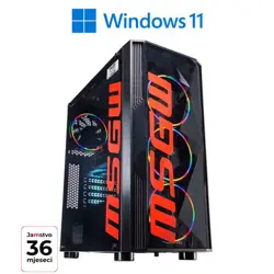 MSGW stolno računalo Gamer i367