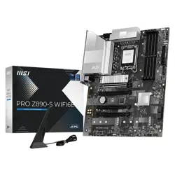 MSI Mainboard PRO Z890-S WIFI6E - ATX - Socket LGA1851 - Intel Z890