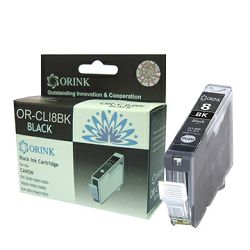Orink tinta za Canon, CLI-8BK, crna