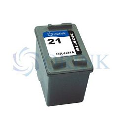 Orink tinta za HP, C9351CE, No.21XL, crna