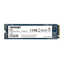 Patriot SSD P300 R1700/W1100, 256GB, M.2 NVMe