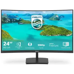Philips 23,6" 241E1SC, VGA, HDMI, 75Hz