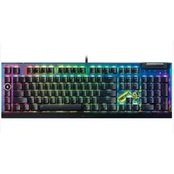 Razer BlackWidow V4 X - Mechanical Gaming Keyboard (Yellow Switch) - Fortnite Ed