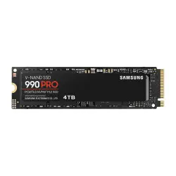 Samsung 990 Pro 4TB NVMe PCIe 4.0 M.2 SSD, R/W: 7450/6900 MB/s (MZ-V9P4T0BW)