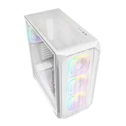 SHARKOON AK5M RGB midiATX okno belo ohišje
