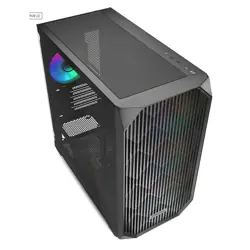 SHARKOON MK3 RGB midiATX okno črno ohišje