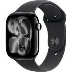 Smartwatch Apple Watch 11 Alu Case 46mm Jet Black Sports Band Black M/L EU