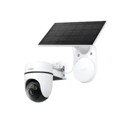 Solar-Powered Pan/Tilt Security Camera Kit