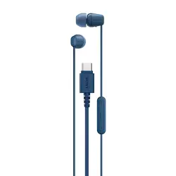 Sony IER-EX15C, USB-C slušalice, plava