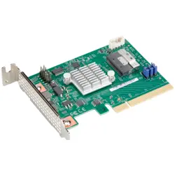 Supermicro AOC-SLG4-2E4T Dual-Port Gen-4 Internal NVMe Host Bus Adapter