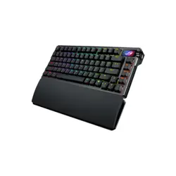Tipkovnica ASUS ROG Azoth Extreme Wireless, ROG NX Red, PBT, OLED, RGB, USB, BT, US