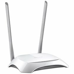 TP-Link bežični usmjerivač (Router) 300Mbps (2.4GHz), 802.11n/g/b, Qualcomm, 2T2R, 1×10/100M WAN + 4×10/100M LAN, 2×fiksna antena