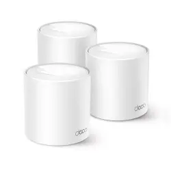 TP-Link AX1500 Deco X10 (3-pack) Mesh Wi-Fi 6 Dual-Band, 300 Mbps/1201 Mbps (2,4GHz/5GHz) 2×Gigabit port, Deco App