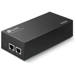 TP-Link PoE++ Injector Adapter, 1×Gbit PoE Port, 1×Gbit Non-PoE Port, 802.3at/af/bt, Data+Power po istom kablu do 100m, metalno kućište