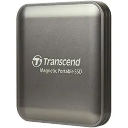 TRANSCEND 4TB, External SSD, ESD420C, USB 20Gbps, Type C, Magsafe, Iron Gray